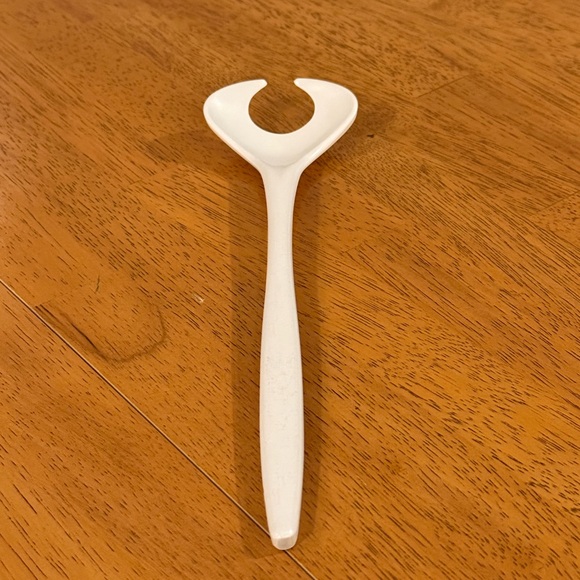 Other - White Salad Fork Vintage Made in Denmark 1 of 2 Rösti Mepal Melamine Mixing Set